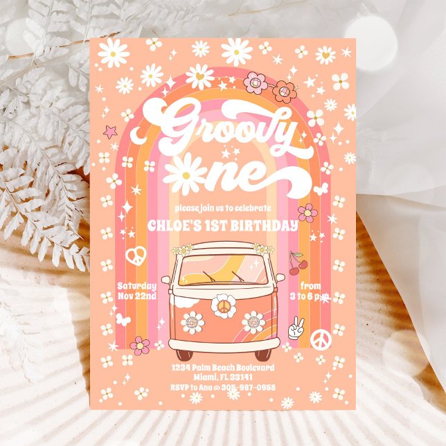 Invitación de cumpleaños número 1 genial (Subido por el creador)