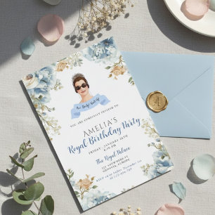 Invitación de cumpleaños número 30 de Princess Dia