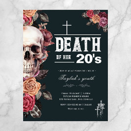 Invitación de cumpleaños número 30 "Muerte de sus 