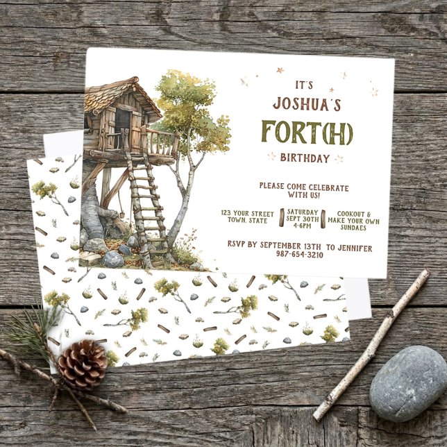 Invitación de cumpleaños número 4 divertida para n (Subido por el creador)