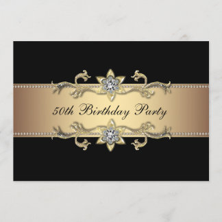 Invitación de cumpleaños número 50 para mujer de o