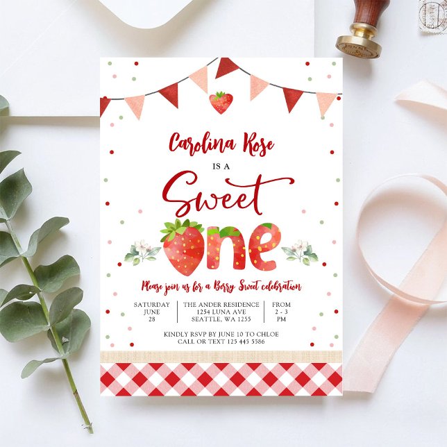 Invitación de cumpleaños número uno con tema de fr (Subido por el creador)