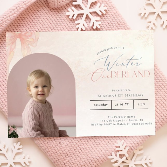 Invitación de cumpleaños número uno de Invierno On (Subido por el creador)