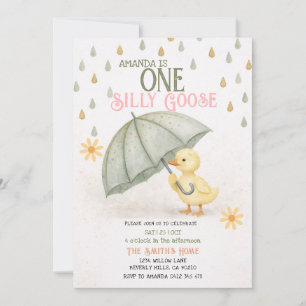 Invitación de cumpleaños número uno de Sage One Si
