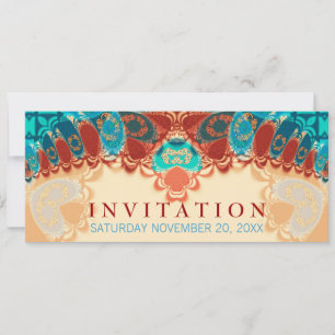 Invitación de cumpleaños / ocasión especial exótic