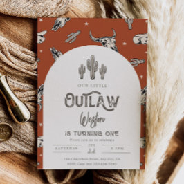 Invitación de cumpleaños occidental salvaje | Invi