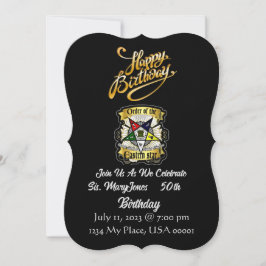 Invitación de cumpleaños OES
