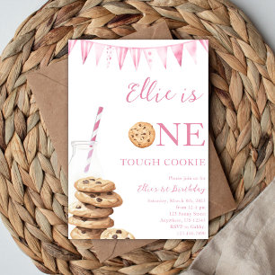 Invitación de cumpleaños One Tough Cookie
