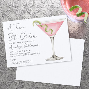Invitación de Cumpleaños para Adulto Un Poco Mayor
