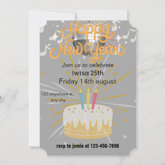 Invitación de cumpleaños para adultos