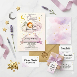 Invitación de Cumpleaños para Baby Shower Capricho