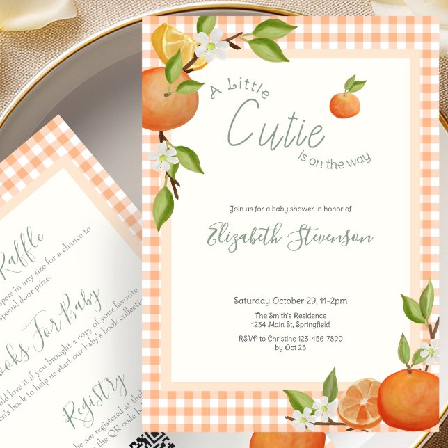 Invitación de Cumpleaños para Baby Shower de Doble (Subido por el creador)