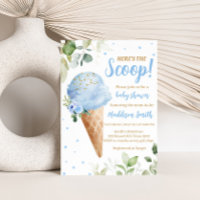 Invitación de Cumpleaños para Baby Shower de Helad