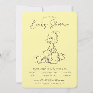 Invitación de Cumpleaños para Baby Shower Vintage