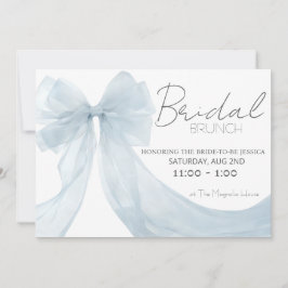 Invitación de Cumpleaños para Brunch con Elegante