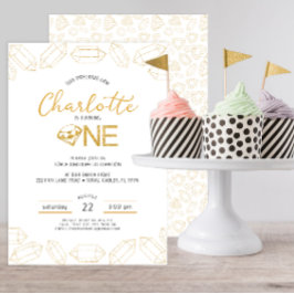 Invitación de cumpleaños para convertir a un Chica