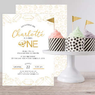 Invitación de cumpleaños para convertir a un Chica
