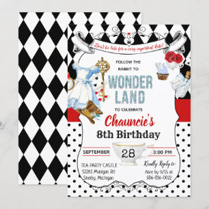 INVITACIÓN DE CUMPLEAÑOS PARA CUALQUIER EDAD - Ali