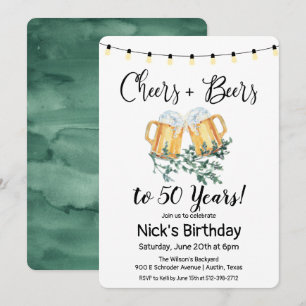 INVITACIÓN DE CUMPLEAÑOS PARA CUALQUIER EDAD - Che