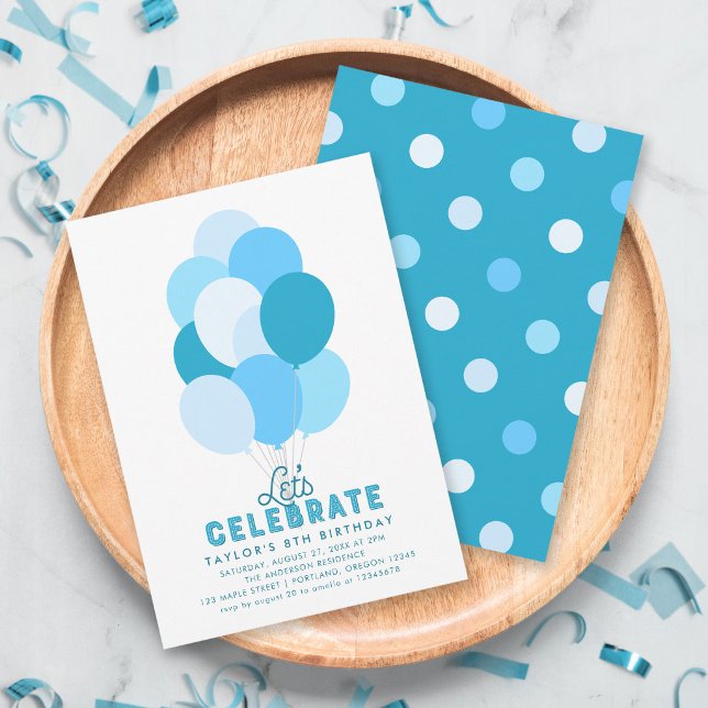 Invitación de cumpleaños para cualquier edad con g (Subido por el creador)