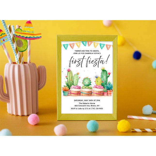 Invitación de cumpleaños para cualquier edad Fiest (Subido por el creador)