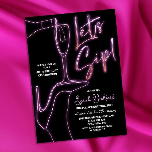 INVITACIÓN DE CUMPLEAÑOS PARA CUALQUIER EDAD - Let (Subido por el creador)