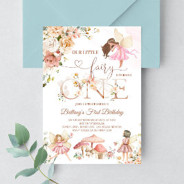 Invitación de cumpleaños para el jardín de flores 
