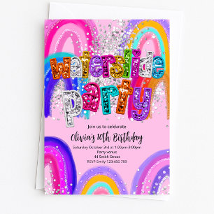Invitación de cumpleaños para fiesta de verano en 