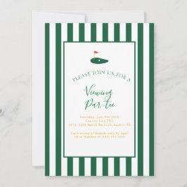 Invitación de cumpleaños para fiesta de visualizac
