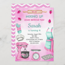 Invitación de cumpleaños para hacer saltar color d