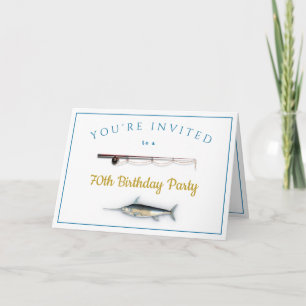 Invitación de cumpleaños para hombre adulto de pes