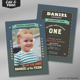 Invitación de cumpleaños para la fiesta de cumplea