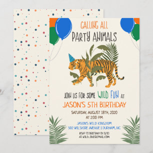 Invitación de cumpleaños para niño de cualquier ed