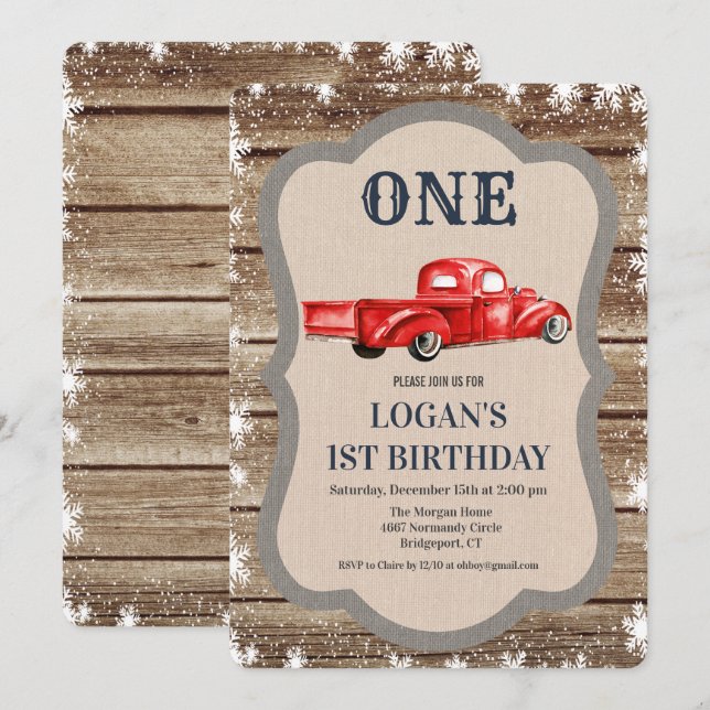 INVITACIÓN DE CUMPLEAÑOS PARA NIÑO DE CUALQUIER ED (Anverso / Reverso)