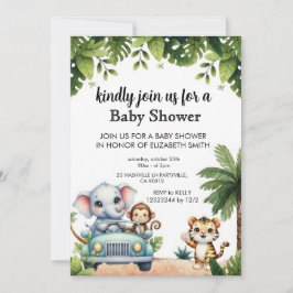 Invitación de Cumpleaños para Niño Fiestero Baby S