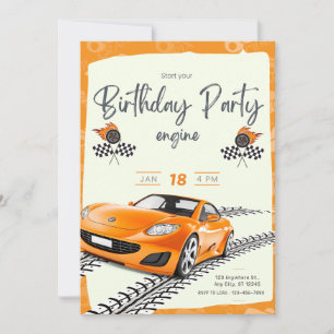 Invitación de Cumpleaños para Niño Tracker Boy de 