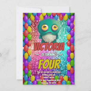 Invitación de cumpleaños para niños