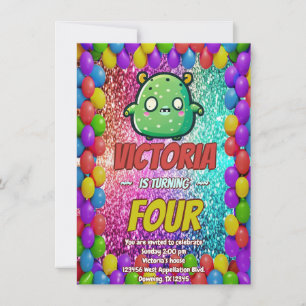 Invitación de cumpleaños para niños