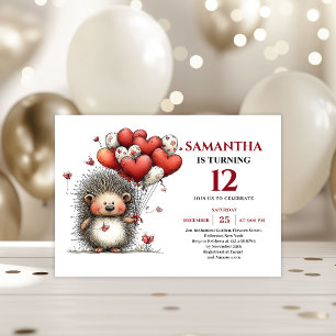 Invitación de cumpleaños para niños con arte de an