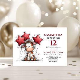 Invitación de cumpleaños para niños con divertidos