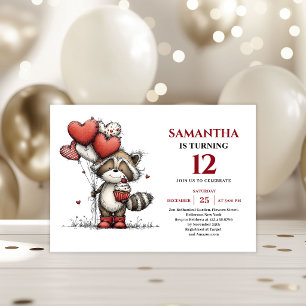 Invitación de cumpleaños para niños con estampado