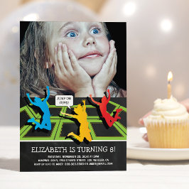 Invitación de cumpleaños para niños con foto en pa