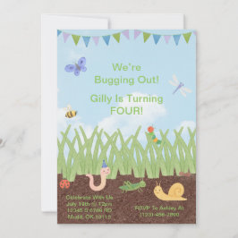 Invitación de cumpleaños para niños con problemas 