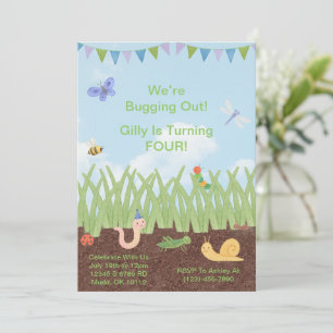 Invitación de cumpleaños para niños con problemas 