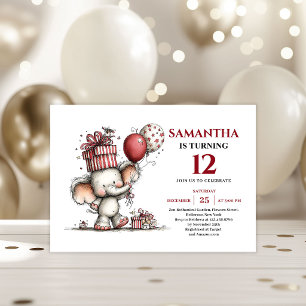 Invitación de cumpleaños para niños con tema de an