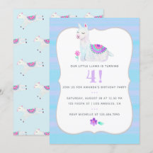 Invitación de cumpleaños para niños de cualquier e