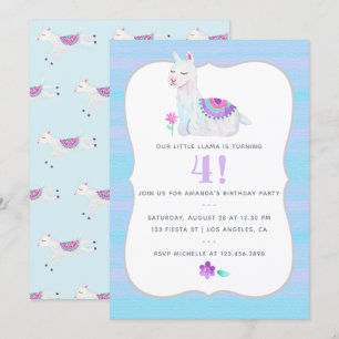 Invitación de cumpleaños para niños de cualquier e