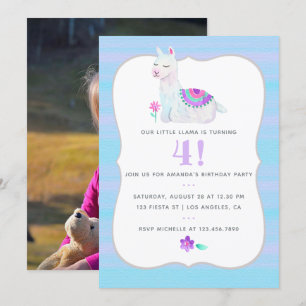 Invitación de cumpleaños para niños de cualquier e