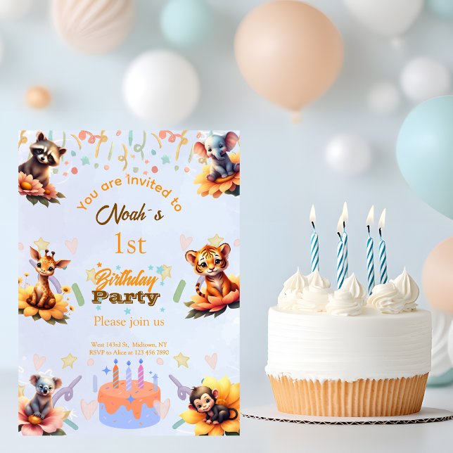 Invitación de cumpleaños para niños de Party Anima (Subido por el creador)