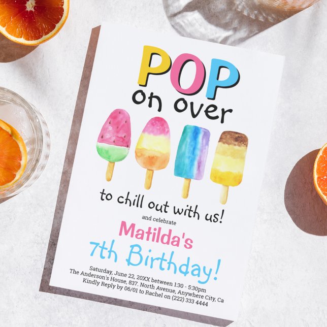 Invitación de cumpleaños para niños Fiesta de pale (Subido por el creador)